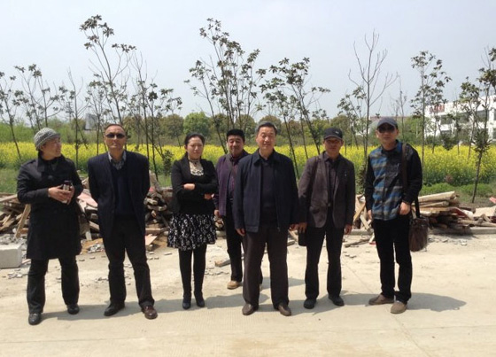 國(guó)家扶持中心江蘇分中心主任呂明，江蘇文學(xué)報(bào)常務(wù)副總編、中國(guó)作家協(xié)會(huì)會(huì)員吳光輝來(lái)公